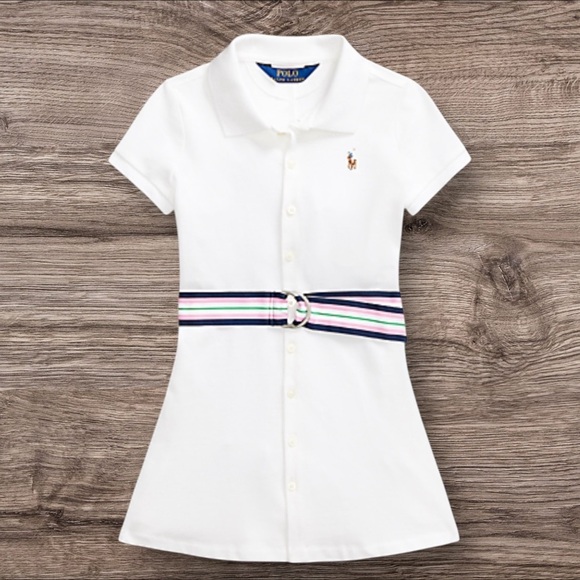 Polo by Ralph Lauren 2T White Summer Dress. Exlntcndtn. Offerswlcm. 15%offw2+bdl - Picture 1 of 11